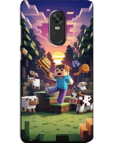 Чехол для Xiaomi Redmi Note 4X с картинкой «Стив на ферме» Чехол для Xiaomi Redmi Note 4X с картинкой «Стив на ферме»