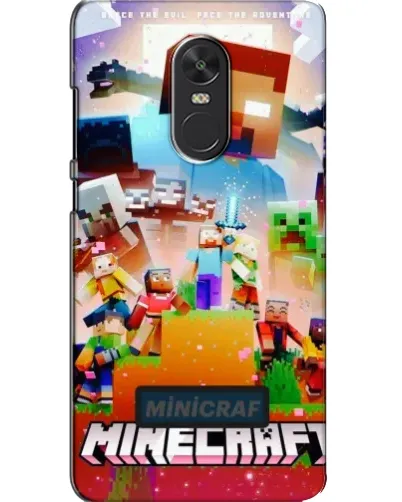 Чехол для Xiaomi Redmi Note 4X с картинкой «Minecraft герои игры» Чехол для Xiaomi Redmi Note 4X с картинкой «Minecraft герои игры»