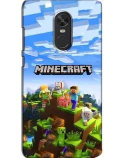Чехол для Xiaomi Redmi Note 4X с картинкой «Minecraft классический мир» Чехол для Xiaomi Redmi Note 4X с картинкой «Minecraft классический мир»