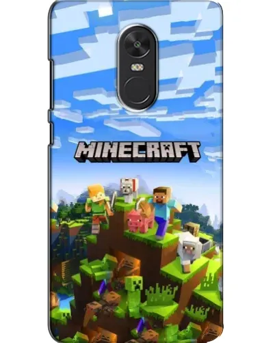 Чехол для Xiaomi Redmi Note 4X с картинкой «Minecraft классический мир» Чехол для Xiaomi Redmi Note 4X с картинкой «Minecraft классический мир»