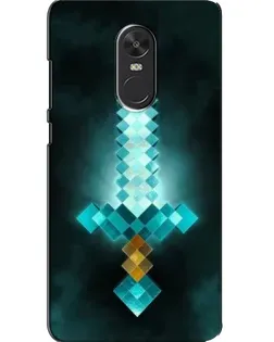 Чехол для Xiaomi Redmi Note 4X с картинкой «Алмазный меч неон» Чехол для Xiaomi Redmi Note 4X с картинкой «Алмазный меч неон»