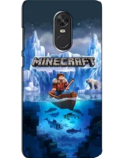 Чехол для Xiaomi Redmi Note 4X с картинкой «Minecraft ледяной мир» Чехол для Xiaomi Redmi Note 4X с картинкой «Minecraft ледяной мир»