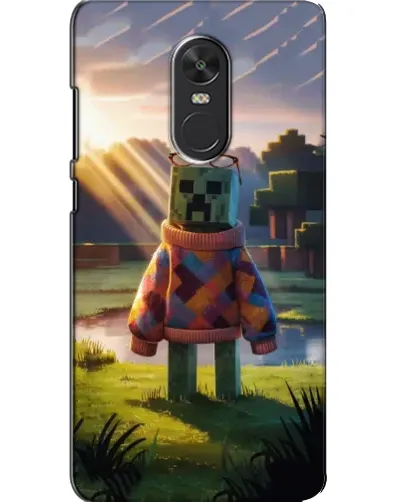 Чехол для Xiaomi Redmi Note 4X с картинкой «Крипер в свитере» Чехол для Xiaomi Redmi Note 4X с картинкой «Крипер в свитере»