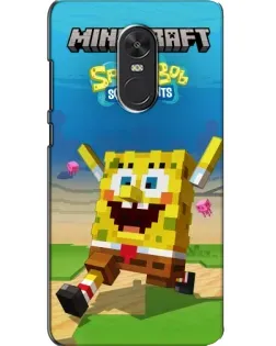 Чехол для Xiaomi Redmi Note 4X с картинкой «Губка Боб Minecraft» Чехол для Xiaomi Redmi Note 4X с картинкой «Губка Боб Minecraft»