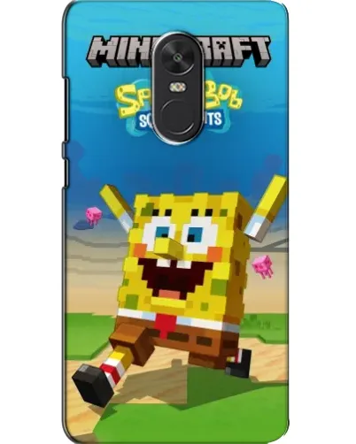 Чехол для Xiaomi Redmi Note 4X с картинкой «Губка Боб Minecraft» Чехол для Xiaomi Redmi Note 4X с картинкой «Губка Боб Minecraft»