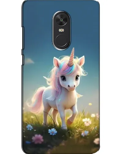 Чехол для Xiaomi Redmi Note 4X с картинкой «Единорог на поляне»
