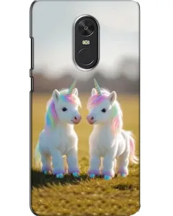 Чехол для Xiaomi Redmi Note 4X с картинкой «Пара единорогов»