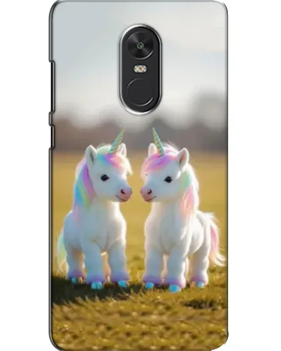 Чехол для Xiaomi Redmi Note 4X с картинкой «Пара единорогов»
