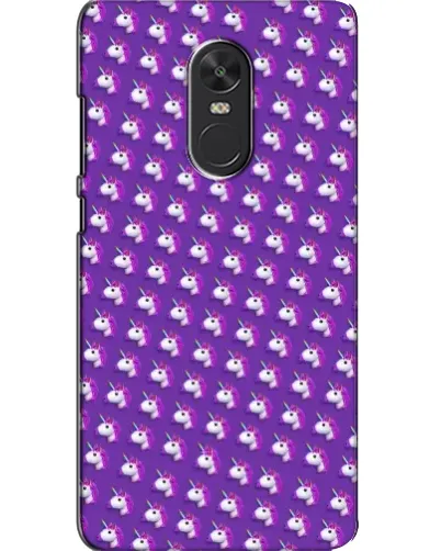 Чехол для Xiaomi Redmi Note 4X с картинкой «Единороги на фиолетовом»