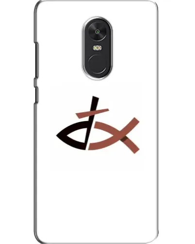Чехол для Xiaomi Redmi Note 4X с картинкой «Рыба и крест» Чехол для Xiaomi Redmi Note 4X с картинкой «Рыба и крест»
