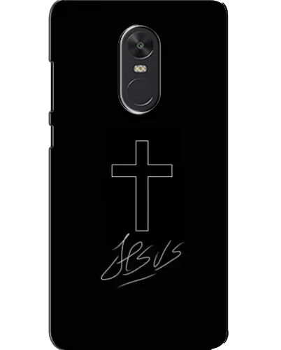 Чехол для Xiaomi Redmi Note 4X с картинкой «Графический крест Jesus» Чехол для Xiaomi Redmi Note 4X с картинкой «Графический крест Jesus»