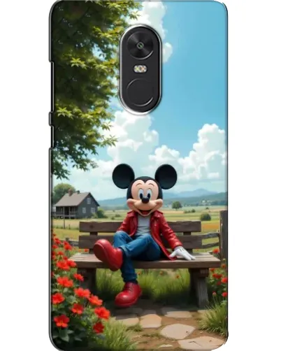 Чехол для Xiaomi Redmi Note 4X с картинкой «Микки на скамейке» Чехол для Xiaomi Redmi Note 4X с картинкой «Микки на скамейке»