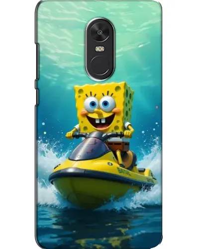 Чехол для Xiaomi Redmi Note 4X с картинкой «Спанч Боб на гидроцикле» Чехол для Xiaomi Redmi Note 4X с картинкой «Спанч Боб на гидроцикле»