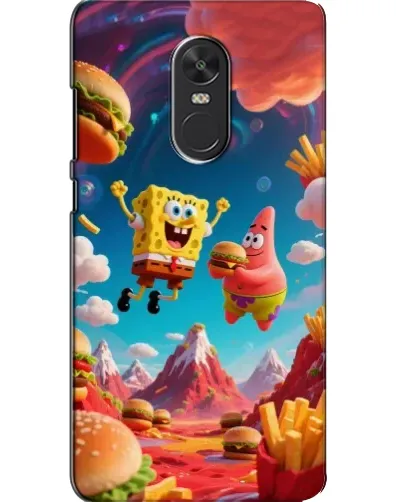 Чехол для Xiaomi Redmi Note 4X с картинкой «Космический фастфуд» Чехол для Xiaomi Redmi Note 4X с картинкой «Космический фастфуд»