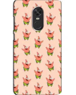 Чехол для Xiaomi Redmi Note 4X с картинкой «Патрик Стар паттерн»