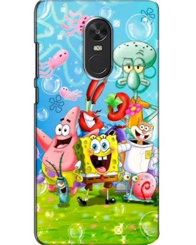 Чехол для Xiaomi Redmi Note 4X с картинкой «Губка Боб и друзья» Чехол для Xiaomi Redmi Note 4X с картинкой «Губка Боб и друзья»