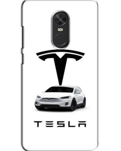 Чехол для Xiaomi Redmi Note 4X с картинкой «Tesla White Style» Чехол для Xiaomi Redmi Note 4X с картинкой «Tesla White Style»