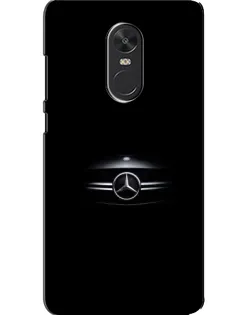 Чехол для Xiaomi Redmi Note 4X с картинкой «Mercedes — абстрактные линии»