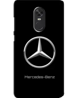 Чехол для Xiaomi Redmi Note 4X с картинкой «Mercedes Silver Logo»