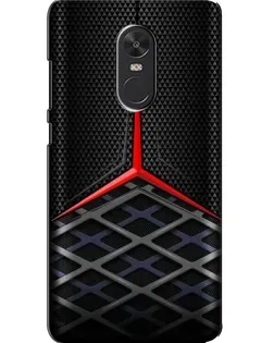 Чехол для Xiaomi Redmi Note 4X с картинкой «Mercedes Carbon Grid»