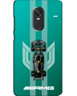 Чехол для Xiaomi Redmi Note 4X с картинкой «Mercedes AMG Petronas»