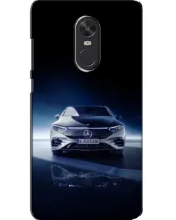 Чехол для Xiaomi Redmi Note 4X с картинкой «Ночной Mercedes EQ»