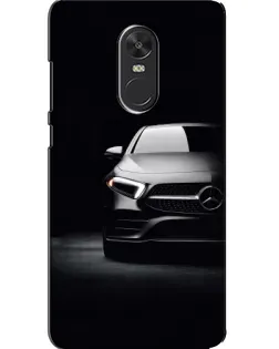 Чехол для Xiaomi Redmi Note 4X с картинкой «Свет фар Mercedes»