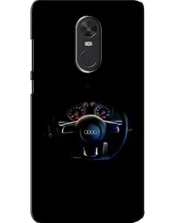 Чехол для Xiaomi Redmi Note 4X с картинкой «Салон Audi — руль»