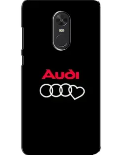 Чехол для Xiaomi Redmi Note 4X с картинкой «Логотип Audi Heart»