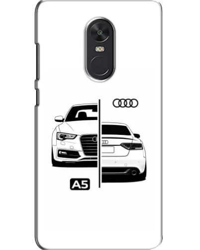 Чехол для Xiaomi Redmi Note 4X с картинкой «Audi — контрастный дизайн» Чехол для Xiaomi Redmi Note 4X с картинкой «Audi — контрастный дизайн»
