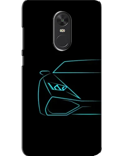 Чехол для Xiaomi Redmi Note 4X с картинкой «Голубой силуэт Lamborghini» Чехол для Xiaomi Redmi Note 4X с картинкой «Голубой силуэт Lamborghini»