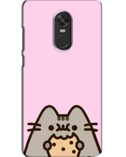 Чехол для Xiaomi Redmi Note 4X с картинкой «Pusheen и печенье»