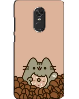Чехол для Xiaomi Redmi Note 4X с картинкой «Кофейный Пушин»