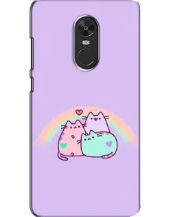 Чехол для Xiaomi Redmi Note 4X с картинкой «Радужные Пушины»