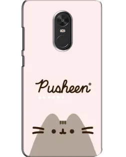 Чехол для Xiaomi Redmi Note 4X с картинкой «Pusheen логотип»