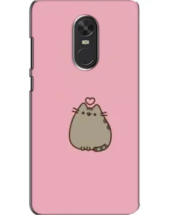 Чехол для Xiaomi Redmi Note 4X с картинкой «Pusheen сердце»
