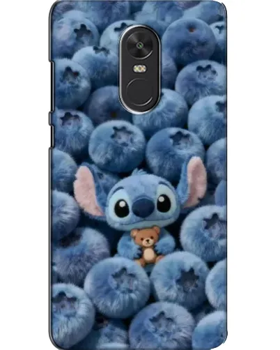 Чехол для Xiaomi Redmi Note 4X с картинкой «Стич и голубика»