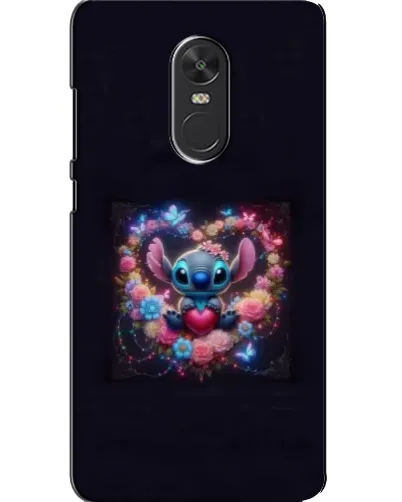 Чехол для Xiaomi Redmi Note 4X с картинкой «Stitch в цветах»