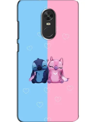 Чехол для Xiaomi Redmi Note 4X с картинкой «Stitch и Angel Love»