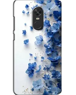 Чехол для Xiaomi Redmi Note 4X с картинкой «Голубой цветочный каскад» Чехол для Xiaomi Redmi Note 4X с картинкой «Голубой цветочный каскад»