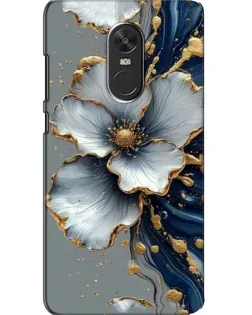 Чехол для Xiaomi Redmi Note 4X с картинкой «Белый цветок и золотой флюид» Чехол для Xiaomi Redmi Note 4X с картинкой «Белый цветок и золотой флюид»