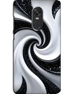 Чехол для Xiaomi Redmi Note 4X с картинкой «Черно-белая спираль» Чехол для Xiaomi Redmi Note 4X с картинкой «Черно-белая спираль»