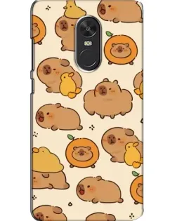 Чехол для Xiaomi Redmi Note 4X с картинкой «Капибары с апельсинами»