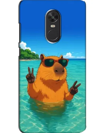Чехол для Xiaomi Redmi Note 4X с картинкой «Морская капибара» Чехол для Xiaomi Redmi Note 4X с картинкой «Морская капибара»