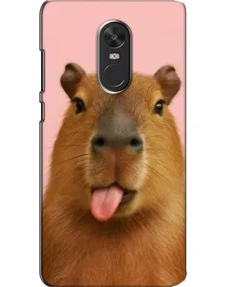 Чехол для Xiaomi Redmi Note 4X с картинкой «Капибара с языком» Чехол для Xiaomi Redmi Note 4X с картинкой «Капибара с языком»