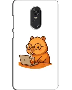 Чехол для Xiaomi Redmi Note 4X с картинкой «Капибара с ноутбуком» Чехол для Xiaomi Redmi Note 4X с картинкой «Капибара с ноутбуком»