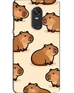 Чехол для Xiaomi Redmi Note 4X с картинкой «Паттерн милых капибар» Чехол для Xiaomi Redmi Note 4X с картинкой «Паттерн милых капибар»