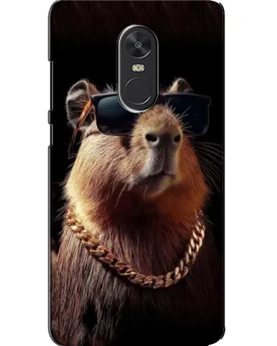 Чехол для Xiaomi Redmi Note 4X с картинкой «Капибара золотая цепь» Чехол для Xiaomi Redmi Note 4X с картинкой «Капибара золотая цепь»