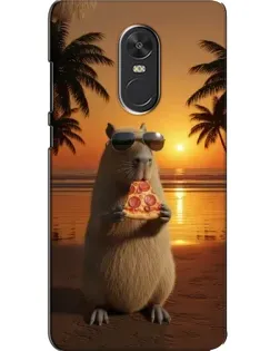 Чехол для Xiaomi Redmi Note 4X с картинкой «Капибара с пиццей» Чехол для Xiaomi Redmi Note 4X с картинкой «Капибара с пиццей»