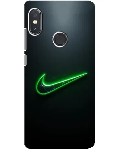 Чехол для Xiaomi Redmi Note 5 Pro с картинкой «Неоновый контур Nike»
